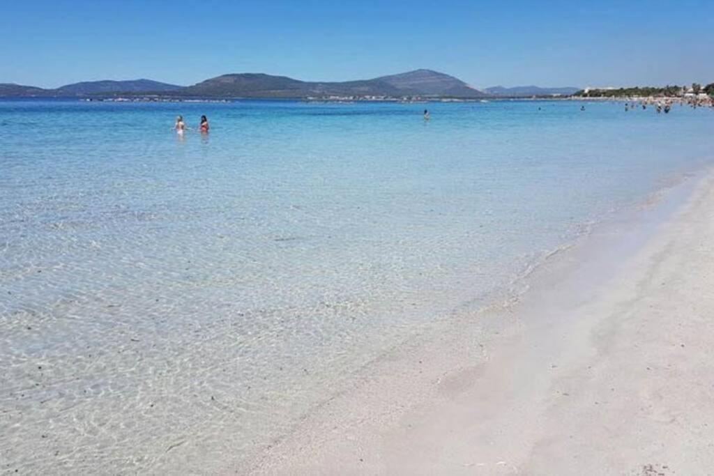 Lido Beach Apartments, Nuovi E Moderni, Vicino Alla Spiaggia Alguer Exterior foto